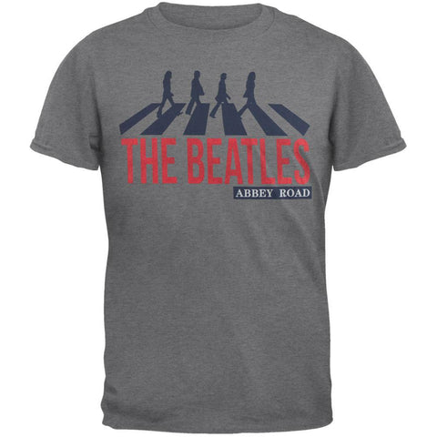 The Beatles - Distressed Abbey Road Adult T-Shirt