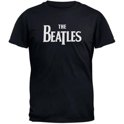 The Beatles - Drop T Logo Adult T-Shirt