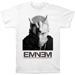 Eminem - Finger Horns Adult T-Shirt