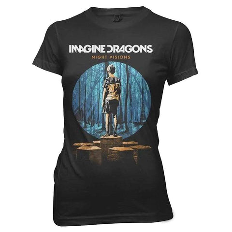 Imagine Dragons - Cover Sketch Juniors T-Shirt