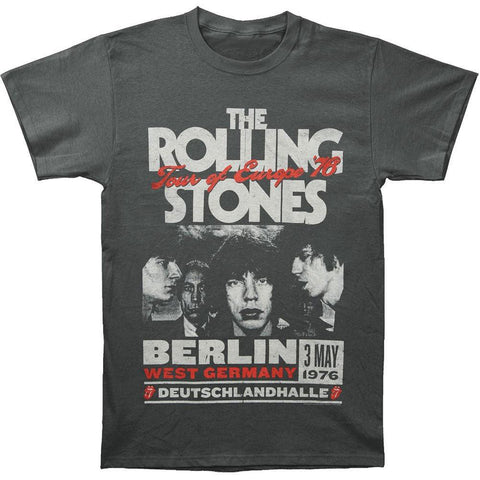Rolling Stones - Europe 76 Adult T-Shirt
