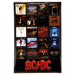 AC/DC - Discography 24X36 Standard Wall Art Poster