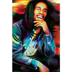 Bob Marley - Etched 22x34 Standard Wall Art Poster