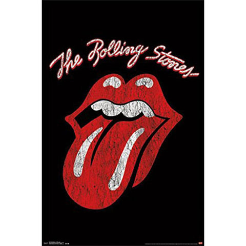 Rolling Stones - Classic Tongue 22x34 Standard Wall Art Poster