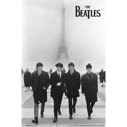 The Beatles - Eiffel Tower 22x34 Standard Wall Art Poster