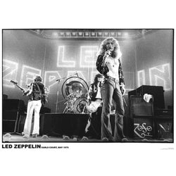 Led Zeppelin - Earl's Court 1975 24x36 Standard Wall Art Poster