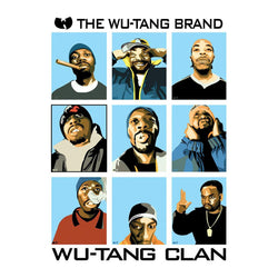 Wu-tang Clan - Brand 24x36 Standard Wall Art Poster