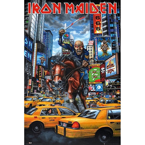 Iron Maiden - New York 24x36 Standard Wall Art Poster