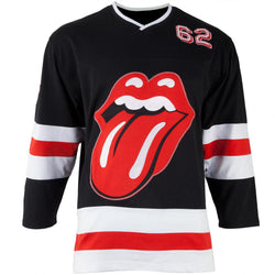 Rolling Stones - Tongue Adult Replica Hockey Jersey