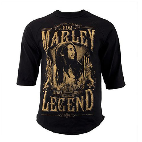 Bob Marley - Legend Adult Raglan T-Shirt