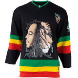 Bob Marley - Lion Adult Replica Hockey Jersey