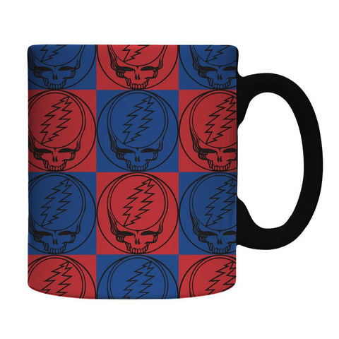 Grateful Dead - Steal Your Face Pattern 11oz Coffee Mug