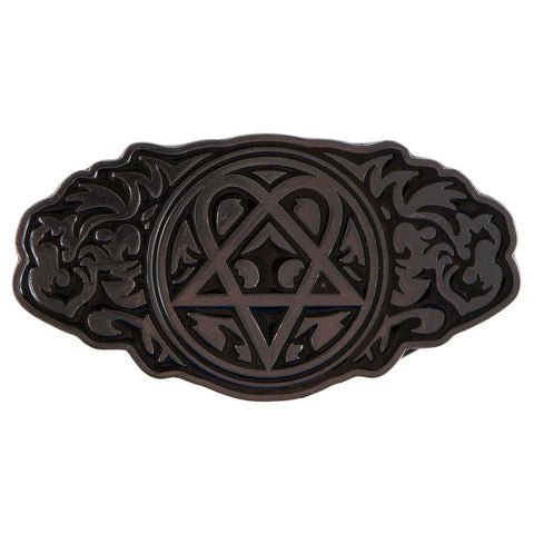 HIM Heartagram Logo Belt Buckle Musicbands