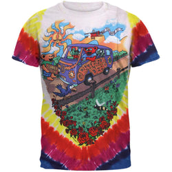 Grateful Dead - Summer Tour Bus Tie Dye T-Shirt