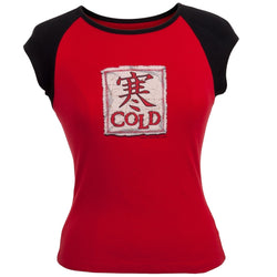 Cold - Patch Juniors Babydoll T-Shirt