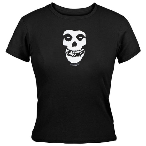 Misfits - Skull Logo Juniors Babydoll T-Shirt