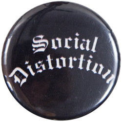 Social Distortion - Gothic Logo Button