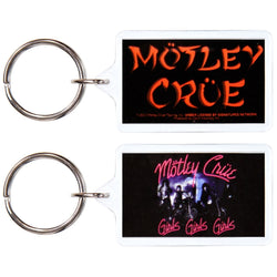 Motley Crue - Girls Girls Girls Keychain