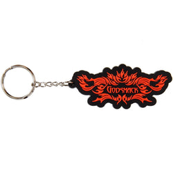 Godsmack - Red Tribal Fire 3D Keychain