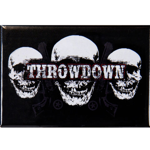 Throwdown - Skulls Magnet