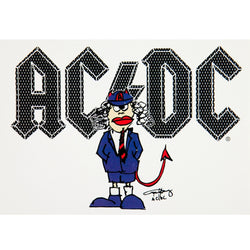 AC/DC - Cartoon Angus Postcard
