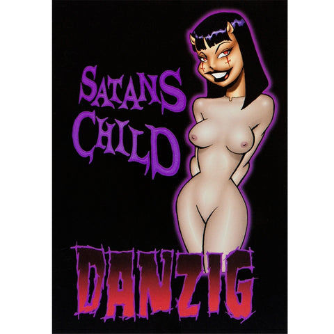 Danzig - Satans Child Postcard