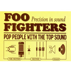 Foo Fighters - Pop People Postcard