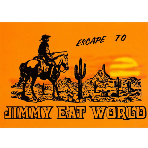 Jimmy Eat World - Cowboy Postcard