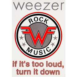 Weezer - Too Loud Postcard