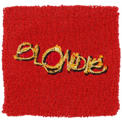 Blondie - Logo Red Wristband