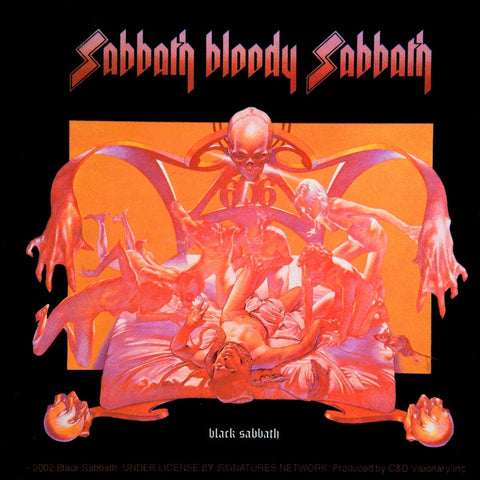 Black Sabbath - Bloody Sabbath Decal