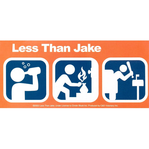 Less Than Jake - Symbols Decal