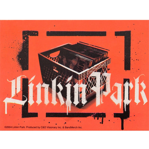 Linkin Park - Record Crate Decal