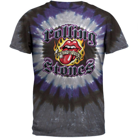 Rolling Stones - Tattoo You Stud Tie Dye T-Shirt