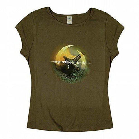 Perfect Circle - Slug Face Juniors Babydoll T-Shirt