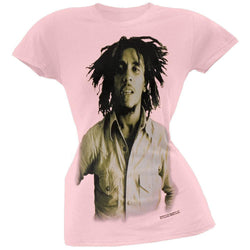 Bob Marley - Sepia Basic Juniors T-Shirt