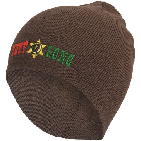 Bob Marley - Tuff Gong Brown Knit Cap
