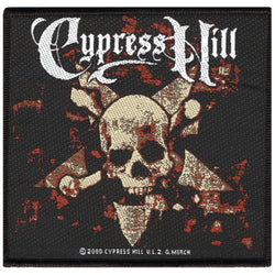Cypress Hill - Skull & Crossbones Patch