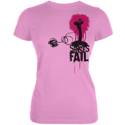 Senses Fail - Mic Ladies Fitted T-Shirt