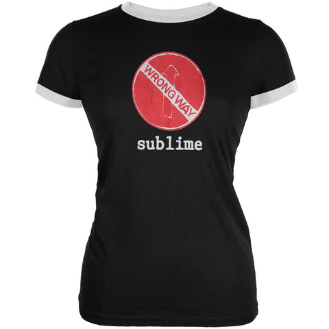 Sublime - Wrong Way Women's Ringer T-Shirt
