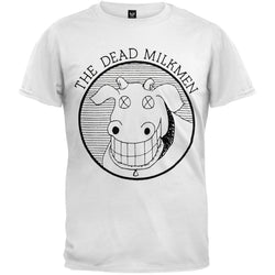 Dead Milkmen - Cow Logo White Adult T-Shirt