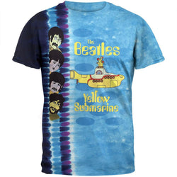 Beatles - Submarine Sidebar Tie Dye T-Shirt