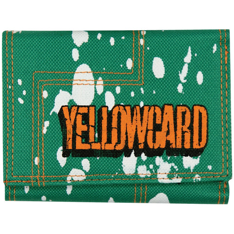 Yellowcard - Painted Velcro Wallet