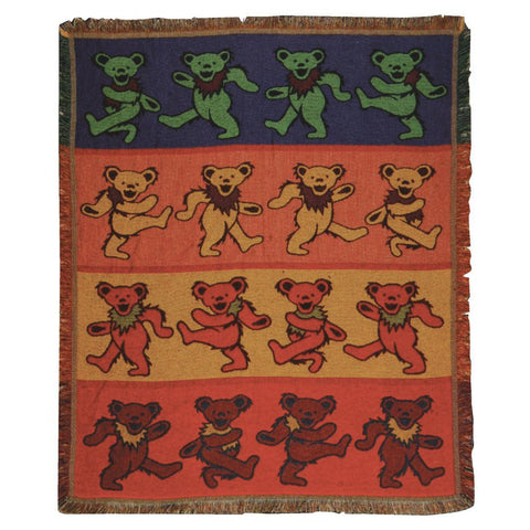 Grateful Dead Dancing Bears Tapestry