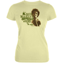 Bob Marley - Every Little Juniors Sheer T-Shirt