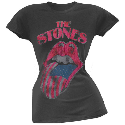 Rolling Stones - Foil Tongue Juniors T-Shirt