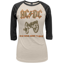 AC/DC - About To Rock Juniors Raglan