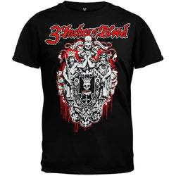 3 Inches Of Blood - Logo Black T-Shirt
