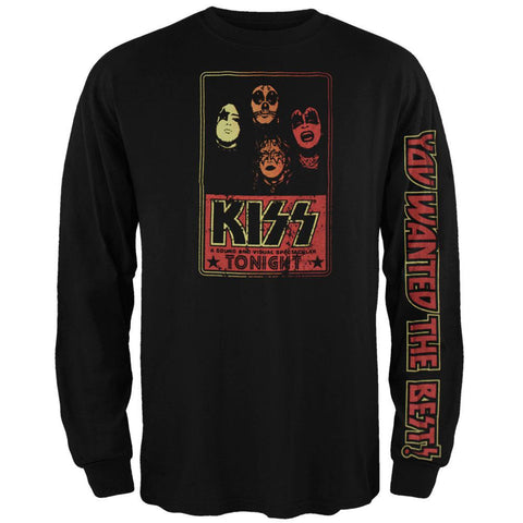 Kiss - Concert Flyer Long Sleeve T-Shirt