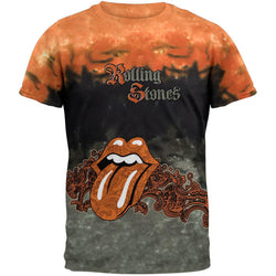 Rolling Stones - Paisley Tie Dye T-Shirt